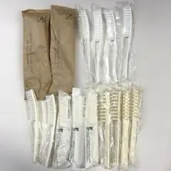 ホテルアメニティ　使い捨てヘアブラシ　　クシ　15本　まとめ売り