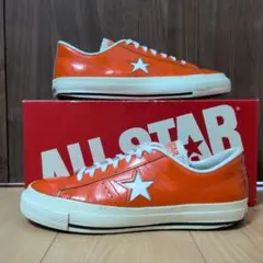 US9】ワンスター マルーン バーガンディ レザー ALL STAR - メルカリ