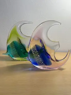 ベネチアンガラス　花瓶　ガラス工芸品　ガラスアート　水族館　魚　ベネチアングラス ベネチアンガラス 花瓶 ガラス工芸品 ガラスアート 水族館 魚