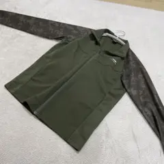 TIGORA オリーブグリーン ナイロンジャージ L