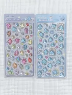 【国内正規品】ボンボンドロップシール しずくちゃん大　2セット