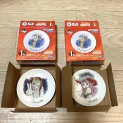 ワンピース一番くじI賞 記念プレート コラソン、ペローナ