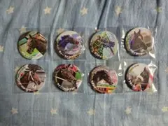 ダービー馬列伝くじ 缶バッジ ディープインパクトコントレイル ウォッカ セット