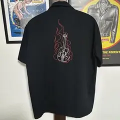 ブライアンセッツァーオーケストラ ボーリングシャツ 黒 M - メルカリ