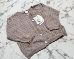 バースデイ　teteatete テータテート　カーディガン　80㎝