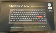 Keychron V1 Max ワイヤレス メカニカルキーボード 茶軸 - メルカリ