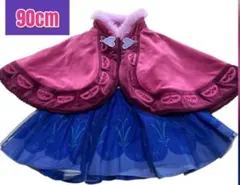 【新品タグ付き】 リトシー☆アナ雪☆ドレス　ケープ　2点セット ♡