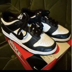 新品未使用品　NIKE DUNK LOW 23cm ナイキ パンダ ダンクロウ 新品 NIKE DUNK LOW RETRO MENS PANDA パンダダンク - メルカリ