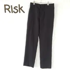 リスク スラックス 綿100％ ウエストゴム シンプル ボトムス