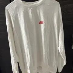 Nike ロングスリーブ トレーナー ホワイト