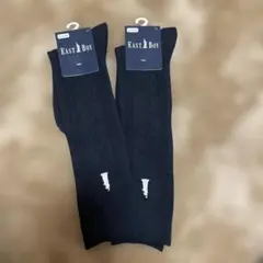 EAST BOY ブラックソックス 19-24cm
