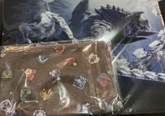 TGS2025 ゲームショウ モンハンワイルズ　ポーチ クリアファイル セット