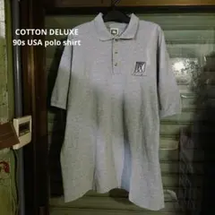 COTTON DELUXEコットンデラックス/90s USA製 ポロシャツのサムネイル