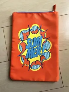 CK ONE CALVIN KLEIN オレンジポーチ