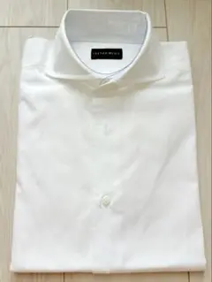ISETAN MEN'S ホワイト ビジネスワイシャツ 長袖　ホワイト