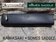 Kawasaki×SOMÈSカラビナ付きマルチケース グリーン - メルカリ