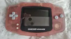 ゲームボーイアドバンス 本体 クリアピンク