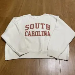 cepo ニット　アイボリー　ホワイト　ロゴ　セーター　Mサイズ