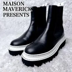 【未使用級✨】MAISON MARVERICK サイドゴアブーツ Mサイズ