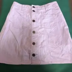 repipi armario 薄紫 ボタン付きスカートM 150