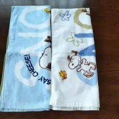 Snoopy フェイスタオル 2枚セットのサムネイル