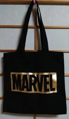 MARVEL ゴールドロゴ トートバッグ