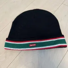 Supreme ニット帽 ビーニー ブラック