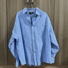 お値下げ！ストライプ 長袖シャツ