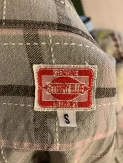 Genuine Surplus チェック柄ネルシャツ S