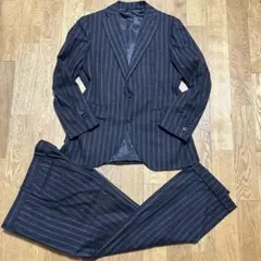 イタリア高級生地カルロバルベラTHE SUIT COMPANYネイビーシングル