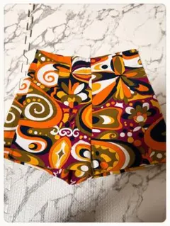 ☘️P1☘ZARA デザイン ショートパンツ ショーパン M