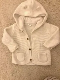 【NEXT baby】ニットカーディガン くま耳付き 6-9ヶ月
