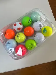 ゴルフのロストボール　バラエティーパック　12個セット