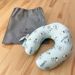 新品未使用 PEANUTS スヌーピー 2wayネックピロー 首枕 旅行