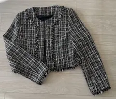 Flolia ノーカラージャケット S