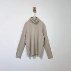 UNIQLO ユニクロ　ヒートテックフリースタートルネック　ベージュ
