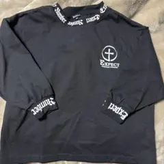 Expect ブラック 七分袖カットソー 140