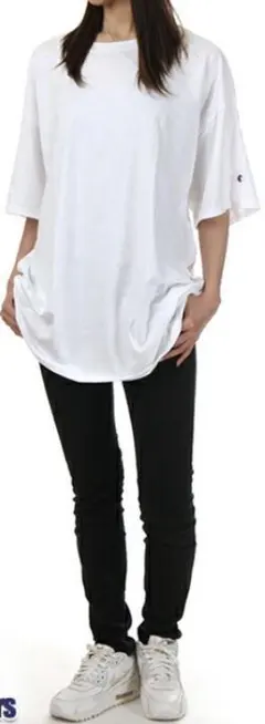 白色 Champion チャンピオン Tシャツ