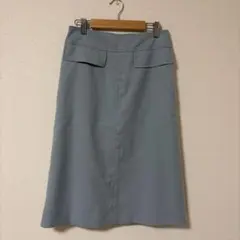 SLOBE IENA 水色 ミディアム丈スカートのサムネイル