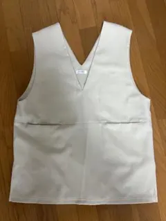 ローリーズファーム　ベスト　トップス　重ね着　ジレ　ベージュ　秋　冬