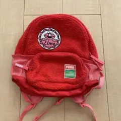 PUMA セサミストリート エルモ リュック 赤 ボア
