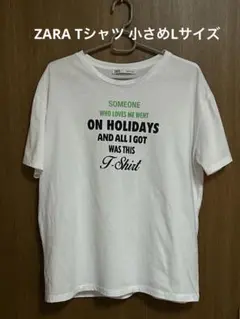 ZARA Tシャツ 白 Lサイズのサムネイル