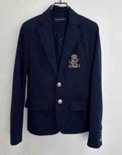 RALPH LAUREN 金ボタン リネン ミックス ブレザー - メルカリ