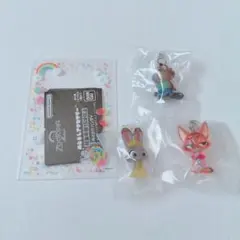 ズートピア2 めじるしアクセサリー ジュディ ニック ニブルズ 3点セット