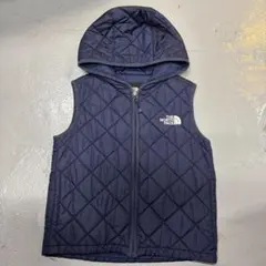 早い者勝ちTHE NORTH FACE フード付　ダウンベスト ネイビー