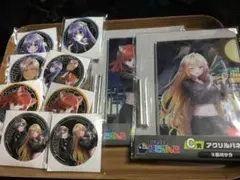 にじさんじ くじスクエア 缶バッジ アクリルパネル 叶 イブラヒム 星川サラ