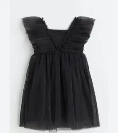 女の子　チュールワンピース　卒園式　入学式　フリル　ドレス　発表会　フォーマル