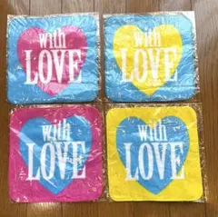 【新品】西野カナ with LOVE tourミニタオル4枚セット