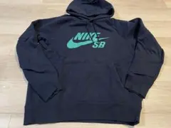NIKE SB ネイビー パーカー Lサイズ
