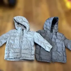 ユニクロダウンキッズ2点セット